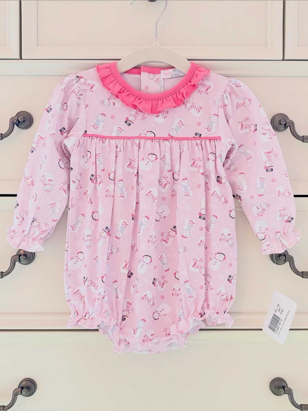 NWT Baby Loren Pima Cotton Polar Pals Bubble Size 6-9 Months